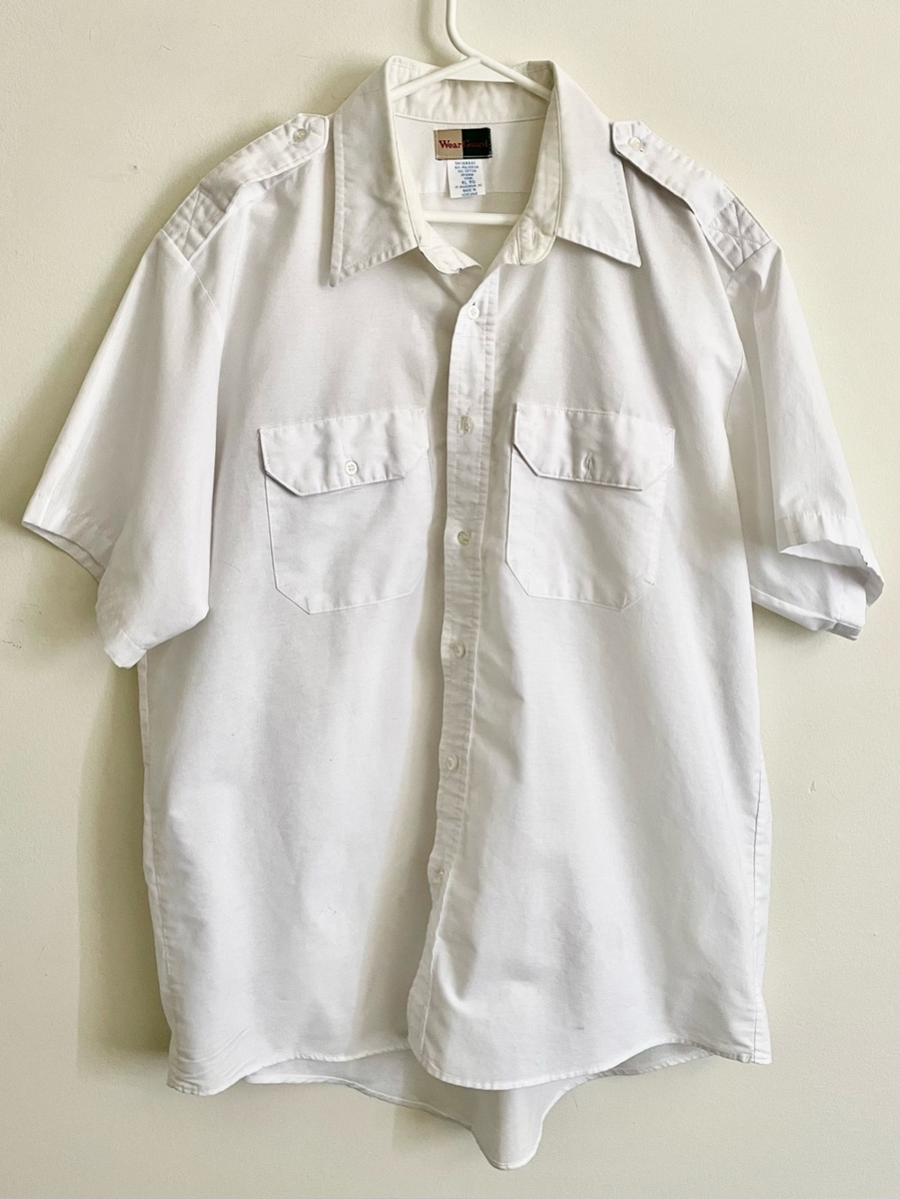 🐑 WearGuard Short-Sleeve Work Shirt with Epaulets 🐑